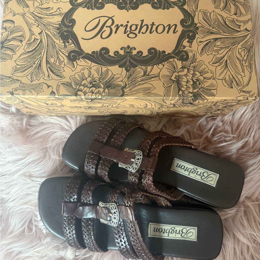 Brighton Dark Brown Leather Footwear